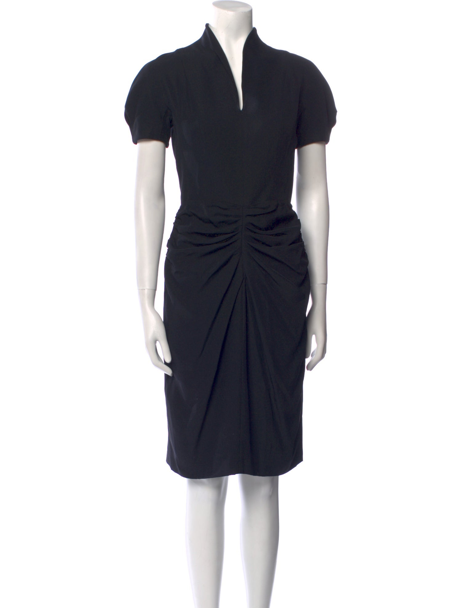 Christian Dior Silk Knee-Length Dress